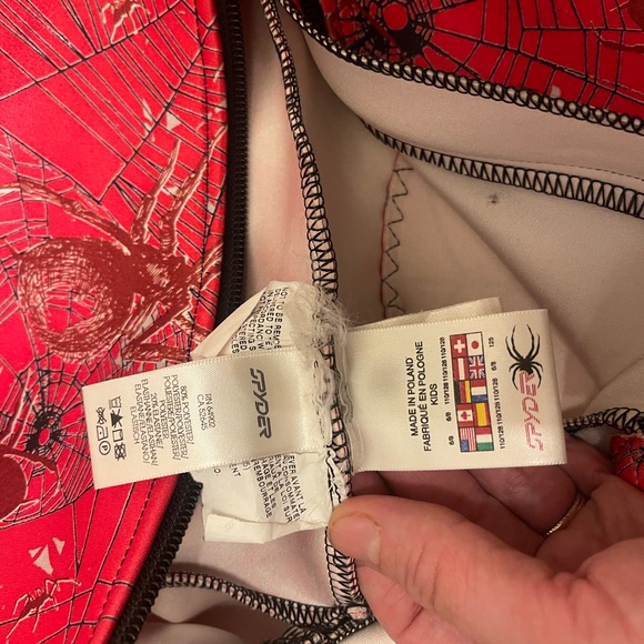 Spyder ski race suit padded size 6-8 - Picture 3 of 5